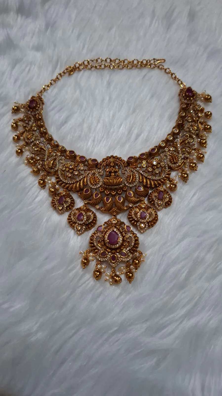 Bridal Heavy Matte Necklace