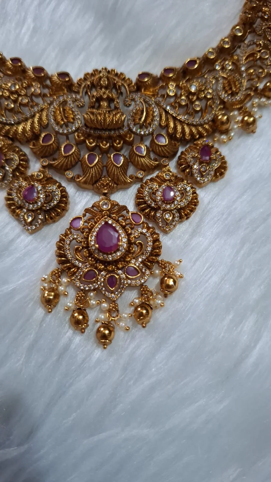 Bridal Heavy Matte Necklace