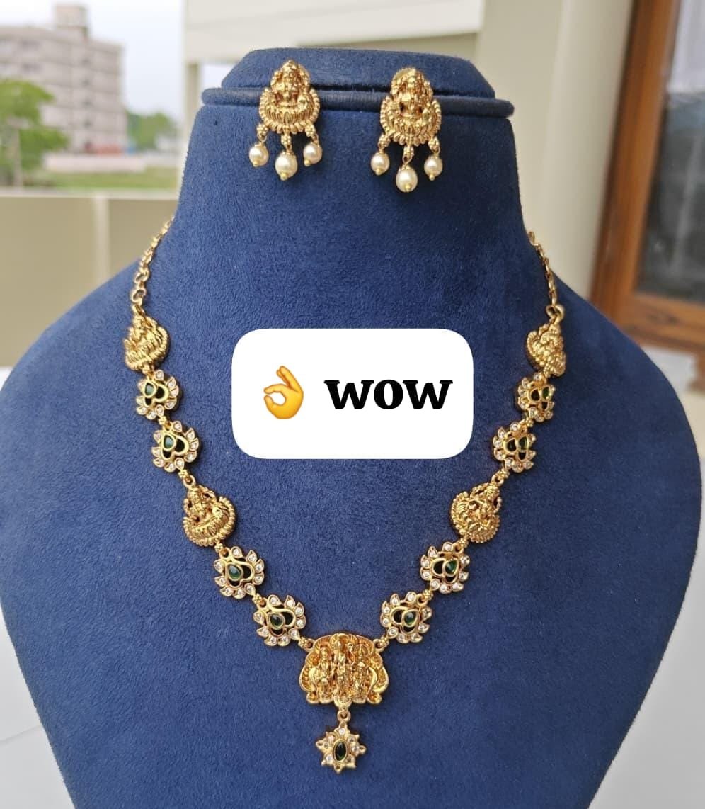 Gold replica necklace