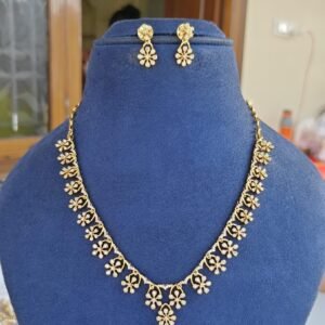 Diamond replica necklace